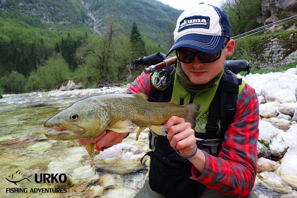 Urko Fishing Adventures Angling Service Fly Fishing Lepena River Marble Trout Slovenia