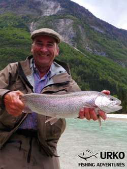 Urko Fishing Adventures FlyFishing Slovenia Peter Bernstorff