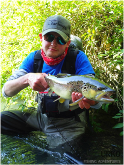 Urko Fishing Adventures FlyFishing Slovenia Andy Buckley, The Incompleat Angler