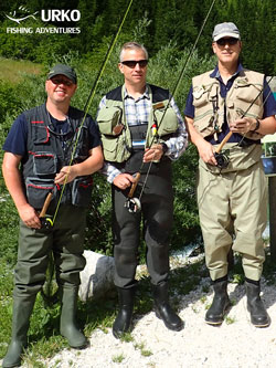 Urko Fishing Adventures FlyFishing Slovenia John Kendall