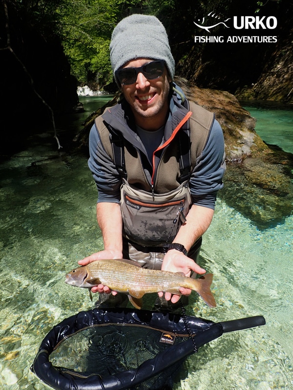 Urko Fishing Adventures Angling Service Fly Fishing Keepemwet Slovenia Gryling Koritnica River
