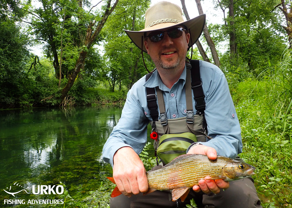Urko Fishing Adventures Angling Service Fly Fishing Bistra River Grayling Slovenia